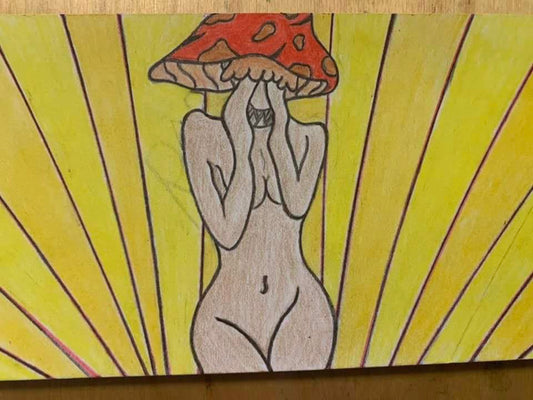 Red Mushroom Goddess