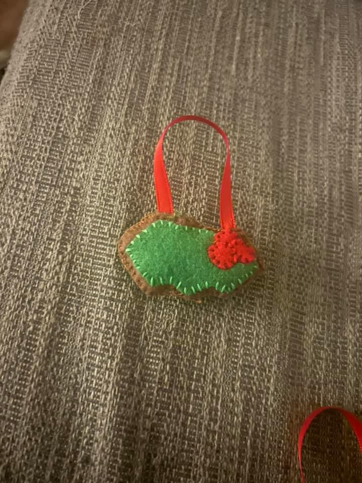 Felt ornaments